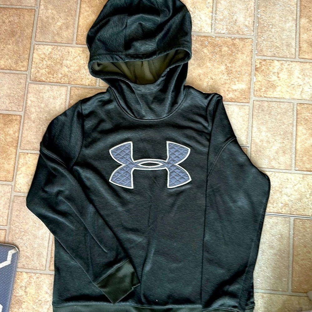 Olive Crowl Under Armour Hoodie